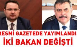 Resmi Gazetede yayımlandı: Adalet ve İçişleri Bakanları değişti